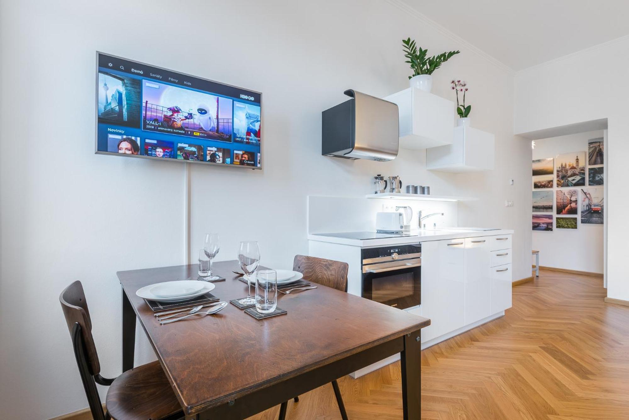 Beautiful Mala Strana Studio By Easybnb Prága Kültér fotó